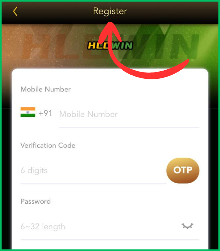 Hlowin App Download Step- 2